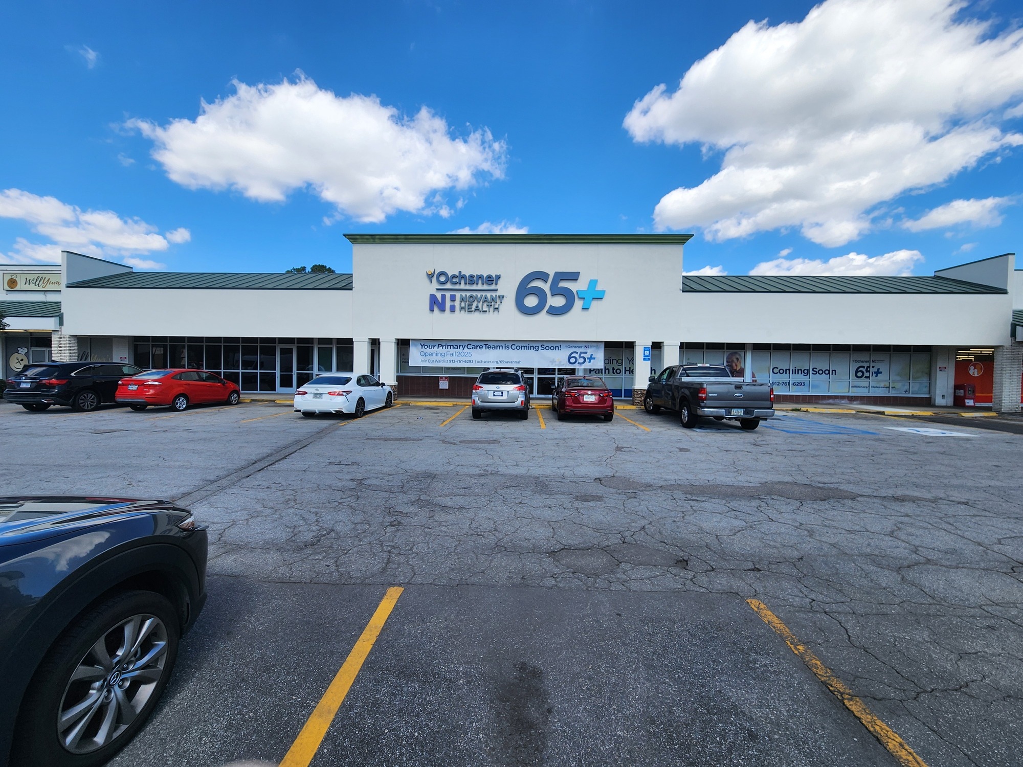 Ochsner Novant Health 65 Plus at DeRenne Shopping Center — anchor tenant